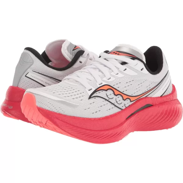 imageSaucony Mens Endorphin Speed 2 Running ShoeWhiteBlackVizi