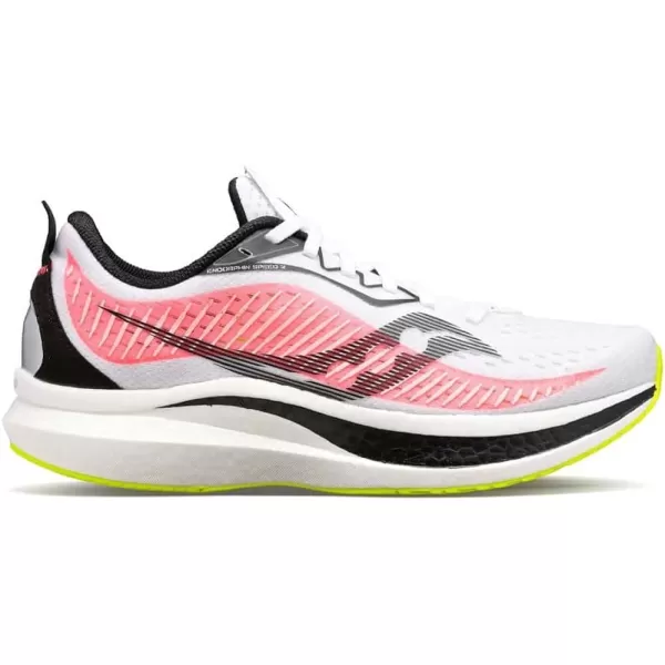 imageSaucony Mens Endorphin Speed 2 Running ShoeWhiteVizire
