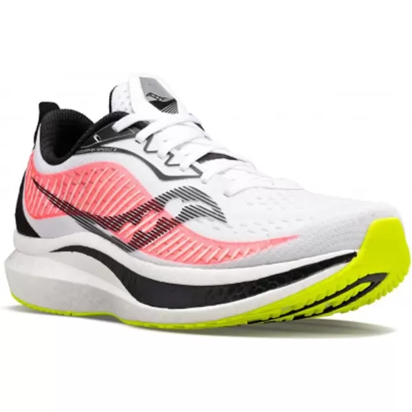 imageSaucony Mens Endorphin Speed 2 Running ShoeWhiteVizire
