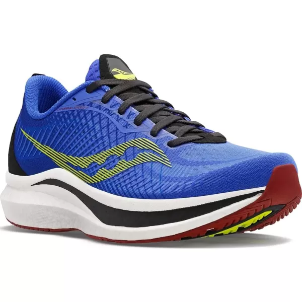 imageSaucony Mens Endorphin Speed 2 Running Sneakers Shoes  BlackBlue RazAcid