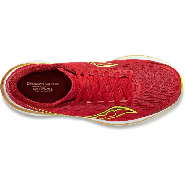 imageSaucony Mens Endorphin Speed 3 Running ShoeRedPoppy