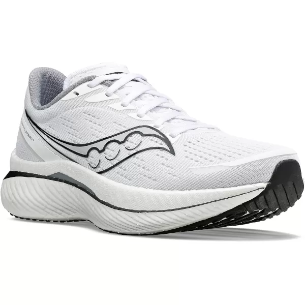 imageSaucony Mens Endorphin Speed 3 Running ShoeWhiteBlack