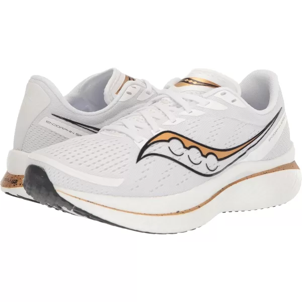 imageSaucony Mens Endorphin Speed 3 Running ShoeWhiteGold