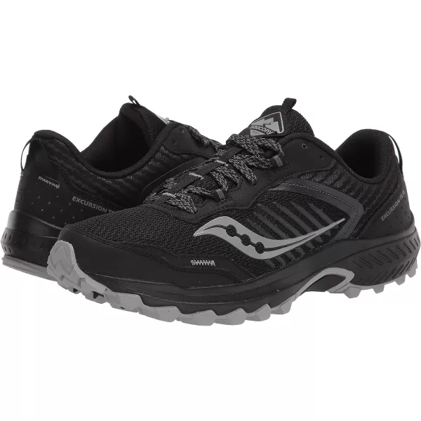 imageSaucony Mens Excursion Tr15 Trail Running ShoeBlackShadow