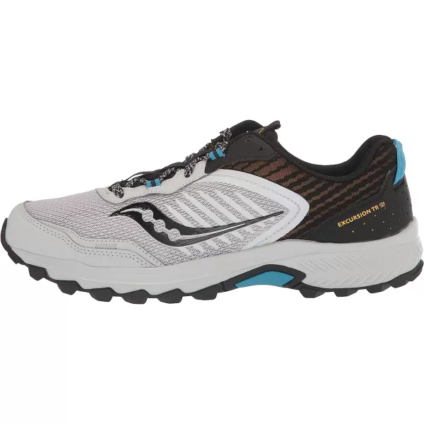 imageSaucony Mens Excursion Tr15 Trail Running ShoeFogBlackTopaz