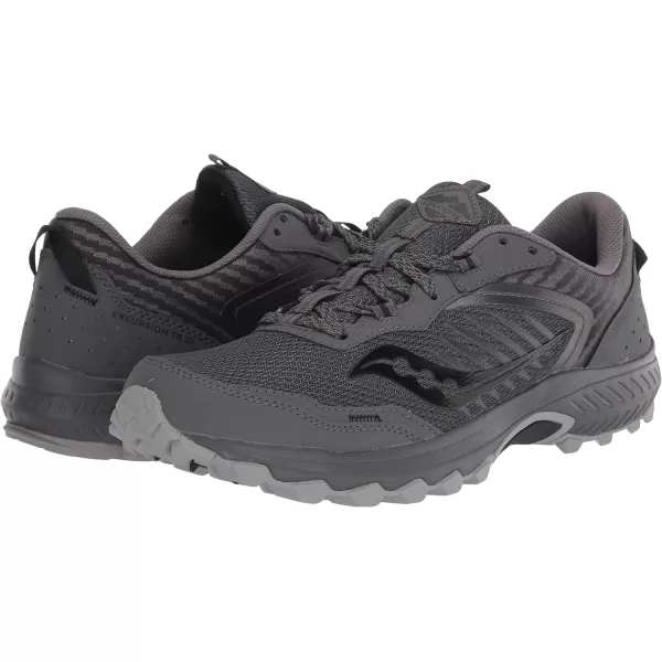 imageSaucony Mens Excursion Tr15 Trail Running ShoeShadowBlack