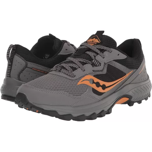 imageSaucony Mens Excursion Tr16 Trail Running ShoeCharcoalOak