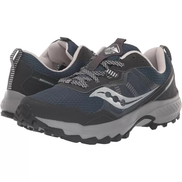 imageSaucony Mens Excursion Tr16 Trail Running ShoeNavySilver