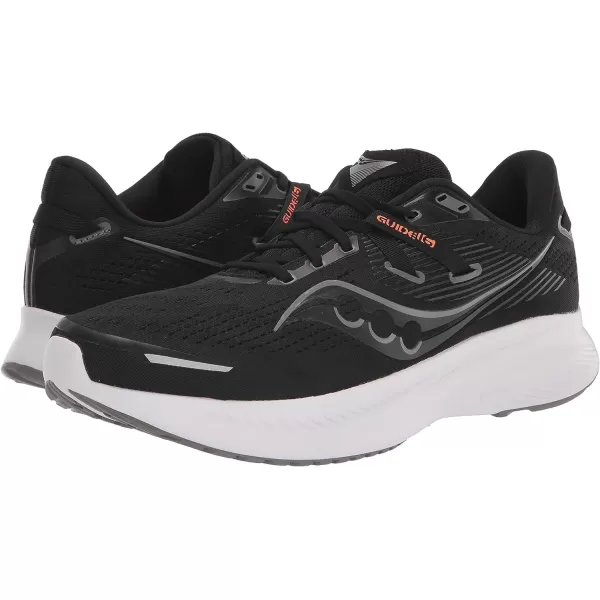 imageSaucony Mens Guide 16 SneakerBlackWhite