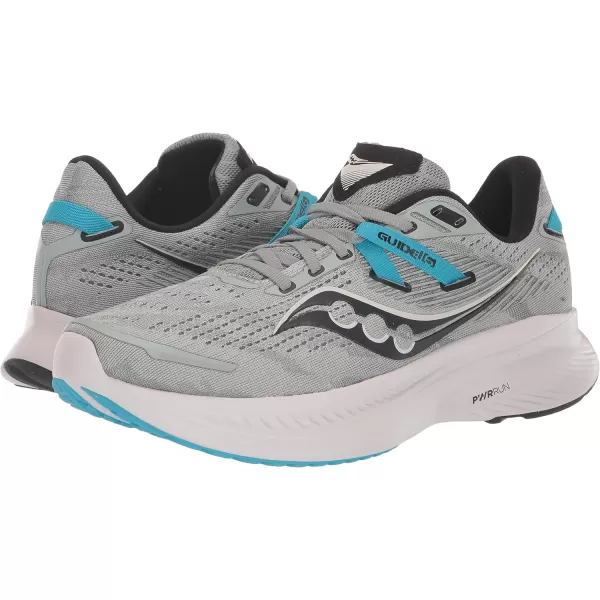 imageSaucony Mens Guide 16 SneakerConcreteViziblue