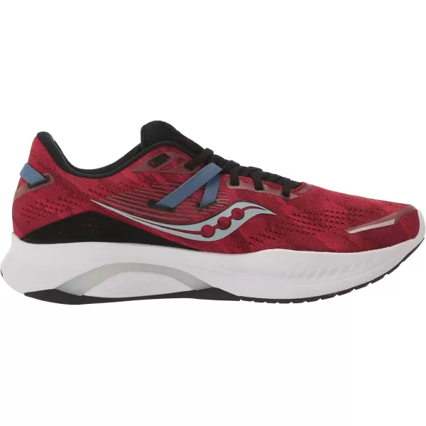 imageSaucony Mens Guide 16 SneakerDahliaBlack
