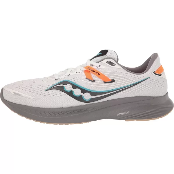 imageSaucony Mens Guide 16 SneakerWhiteGravel