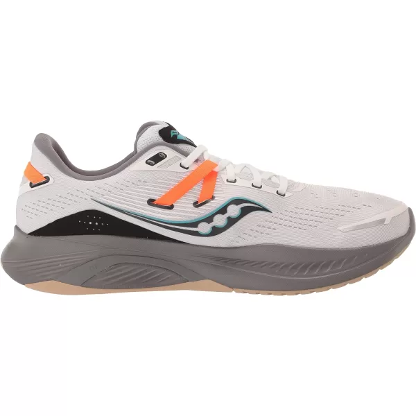 imageSaucony Mens Guide 16 SneakerWhiteGravel