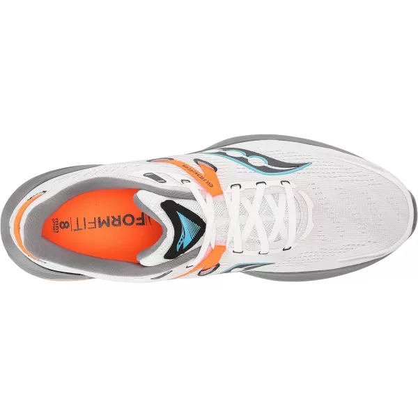 imageSaucony Mens Guide 16 SneakerWhiteGravel
