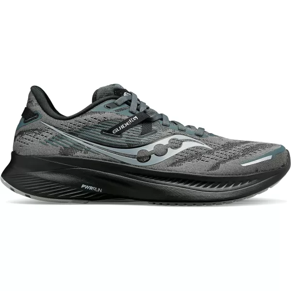 imageSaucony Mens Guide 16 SneakerWoodBlack