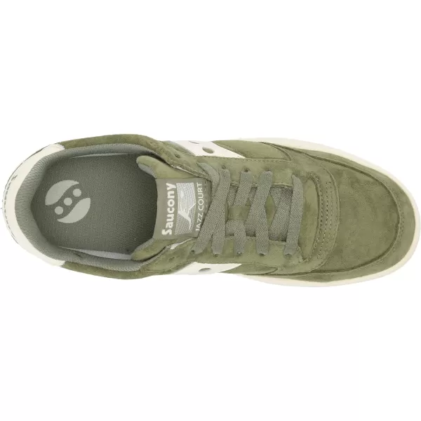 imageSaucony Mens Jazz Court Nubuck SneakerGreen