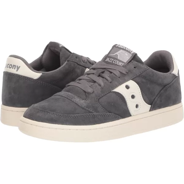 imageSaucony Mens Jazz Court Nubuck SneakerGrey