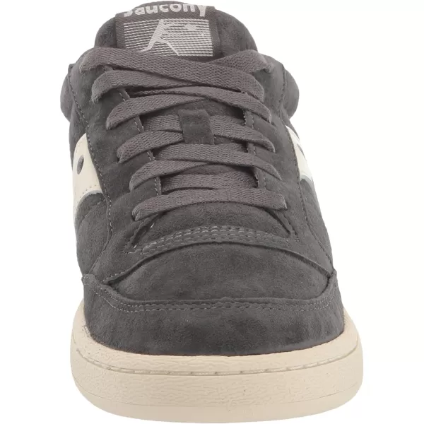 imageSaucony Mens Jazz Court Nubuck SneakerGrey