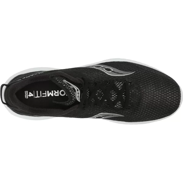 imageSaucony Mens Kinvara 14 SneakerBlackWhite