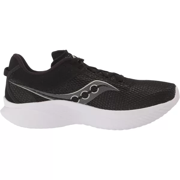 imageSaucony Mens Kinvara 14 SneakerBlackWhite