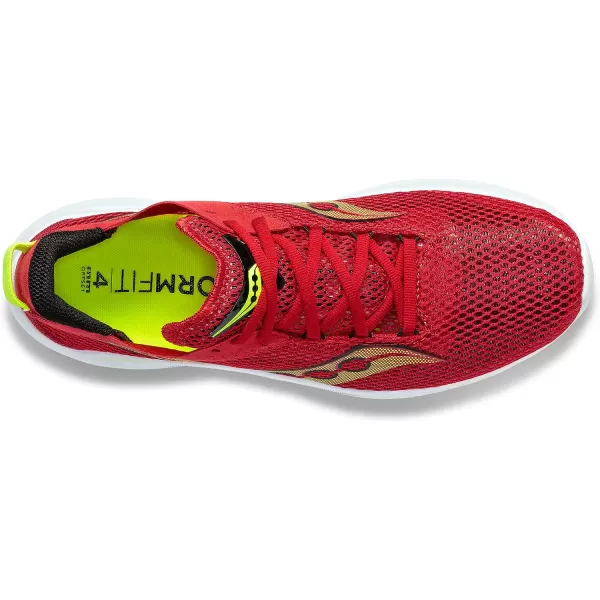 imageSaucony Mens Kinvara 14 SneakerRed Poppy