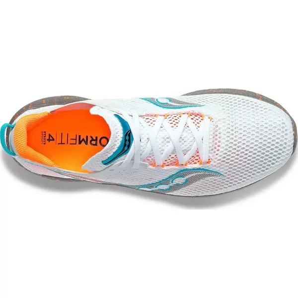 imageSaucony Mens Kinvara 14 SneakerWhiteGravel
