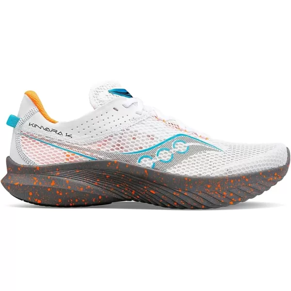 imageSaucony Mens Kinvara 14 SneakerWhiteGravel