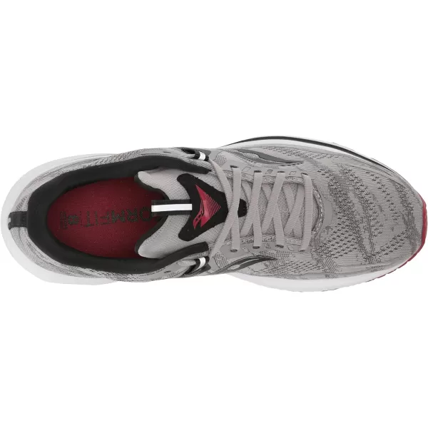 imageSaucony Mens Omni 21 Running ShoeAlloyGarnet