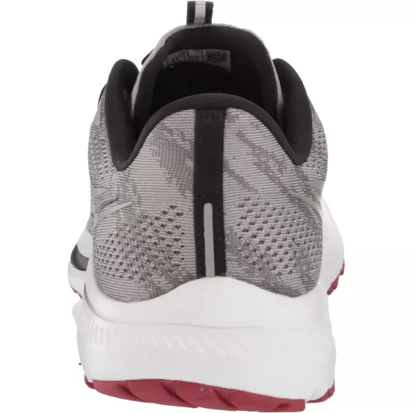 imageSaucony Mens Omni 21 Running ShoeAlloyGarnet