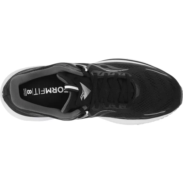 imageSaucony Mens Omni 21 Running ShoeBlackWhite