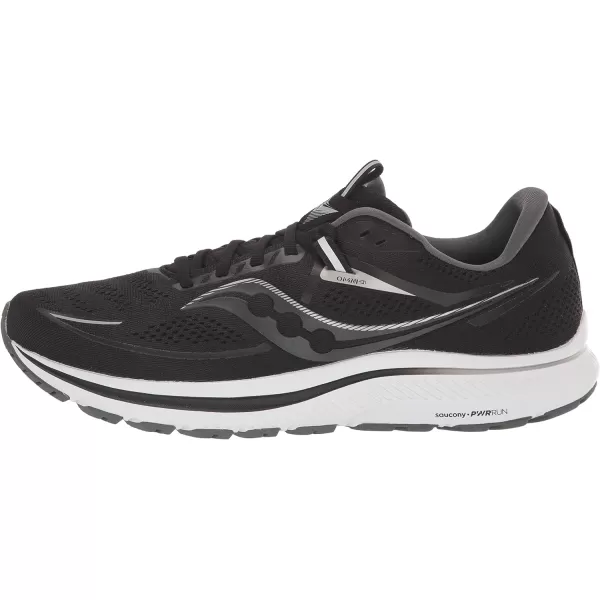 imageSaucony Mens Omni 21 Running ShoeBlackWhite
