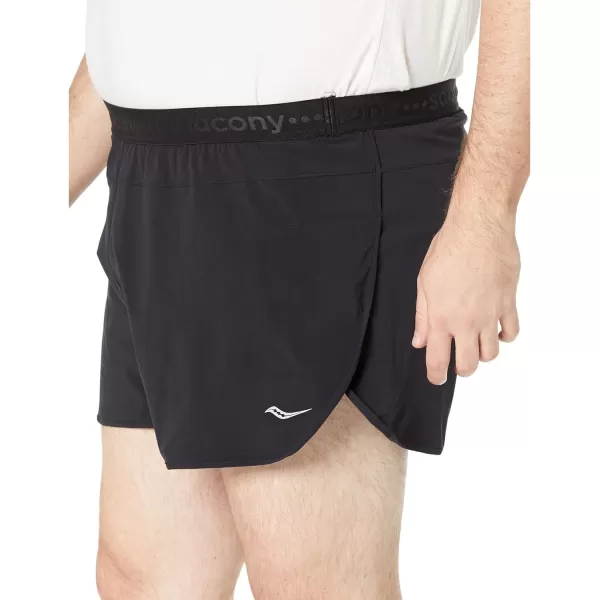 imageSaucony Mens Outpace 5 ShortBlack