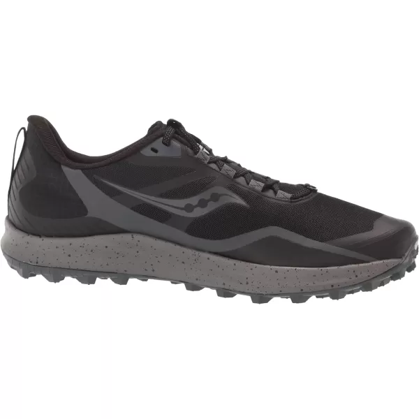 imageSaucony Mens Peregrine 12 Trail Running ShoeBlackCharcoal