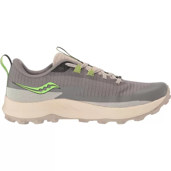 imageSaucony Mens Peregrine 13 Hiking ShoeGravelSlime