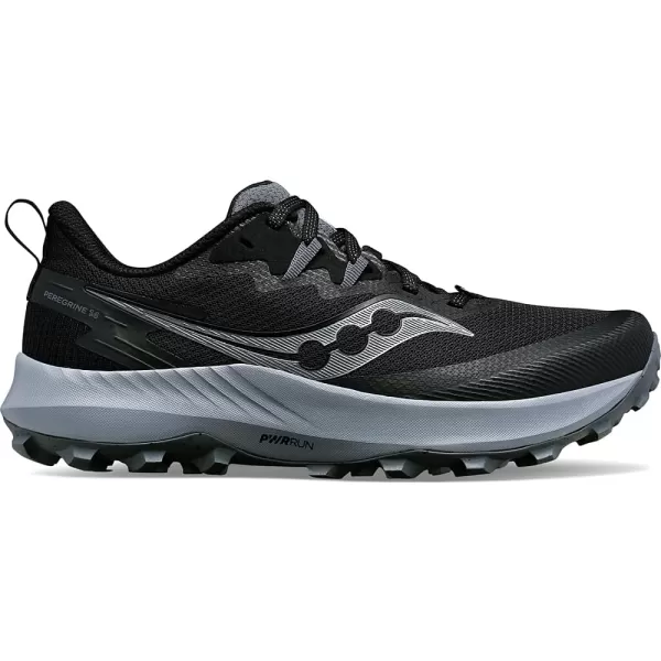 imageSaucony Mens Peregrine 14 SneakerBlackCarbon