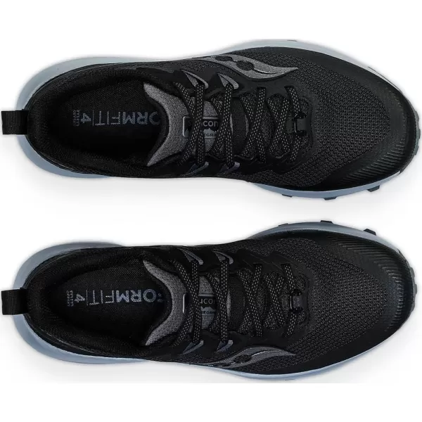 imageSaucony Mens Peregrine 14 SneakerBlackCarbon