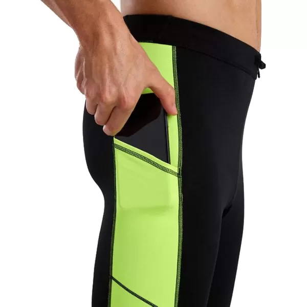 imageSaucony Mens ReversiRun Tights Small BlackSaucony Mens ReversiRun Tights Small Black