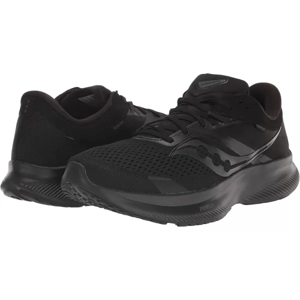 imageSaucony Mens Ride 16 SneakerBlackBlackBlack