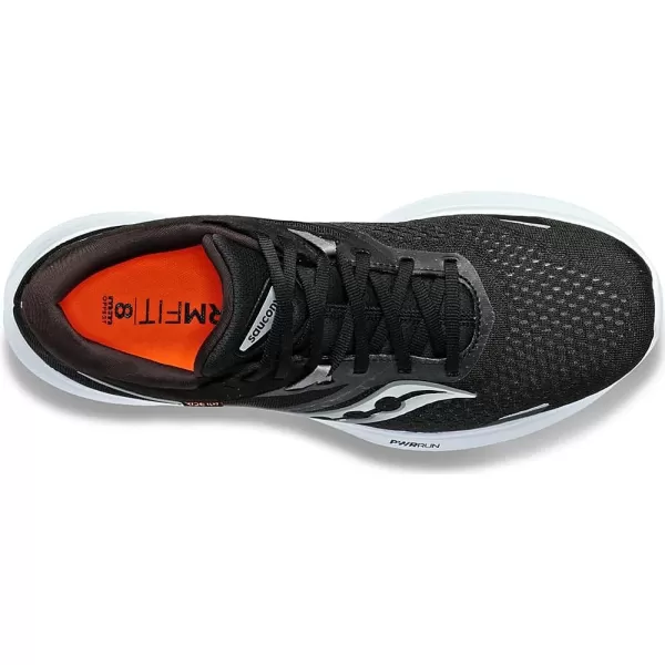 imageSaucony Mens Ride 16 SneakerBlackWhite