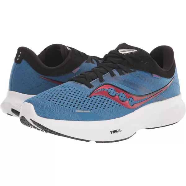 imageSaucony Mens Ride 16 SneakerHydroBlack