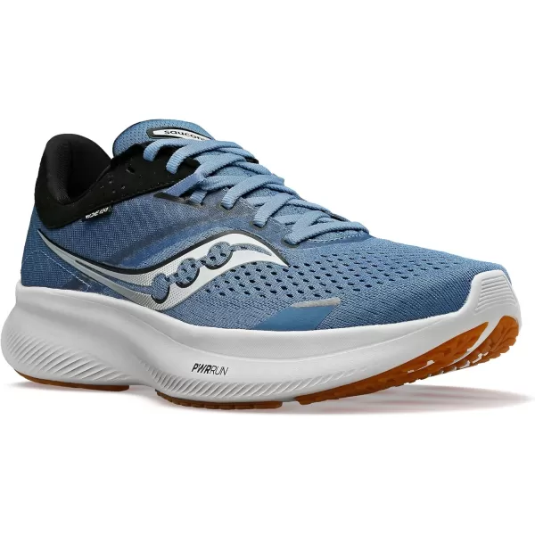 imageSaucony Mens Ride 16 SneakerMurkBlack