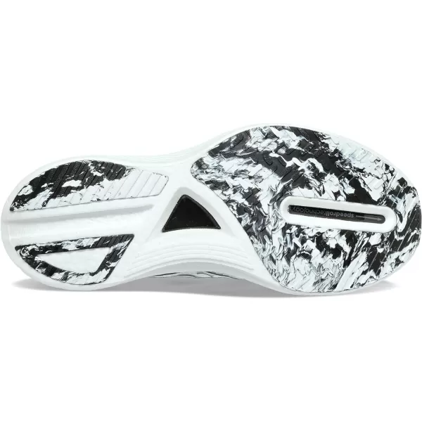 imageSaucony Mens Ride 16 SneakerWhiteBlack