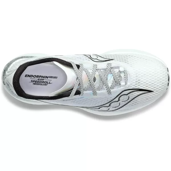 imageSaucony Mens Ride 16 SneakerWhiteBlack