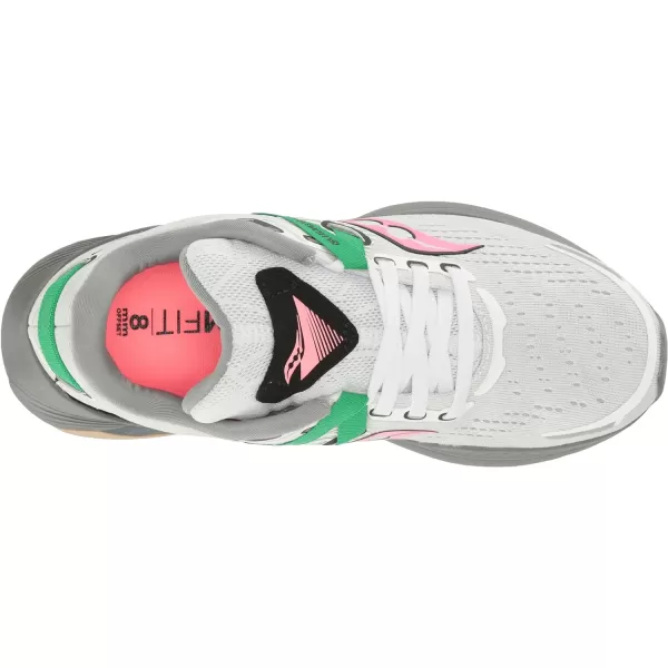 imageSaucony Mens Ride 16 SneakerWhiteGravel