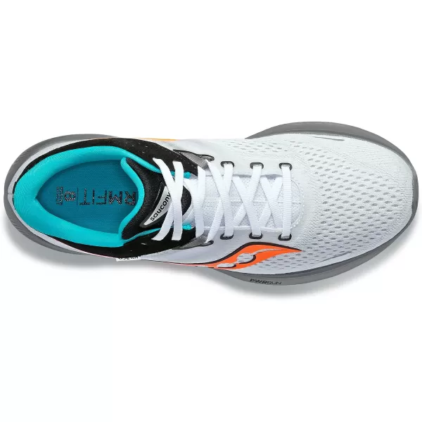 imageSaucony Mens Ride 16 SneakerWhiteGravel