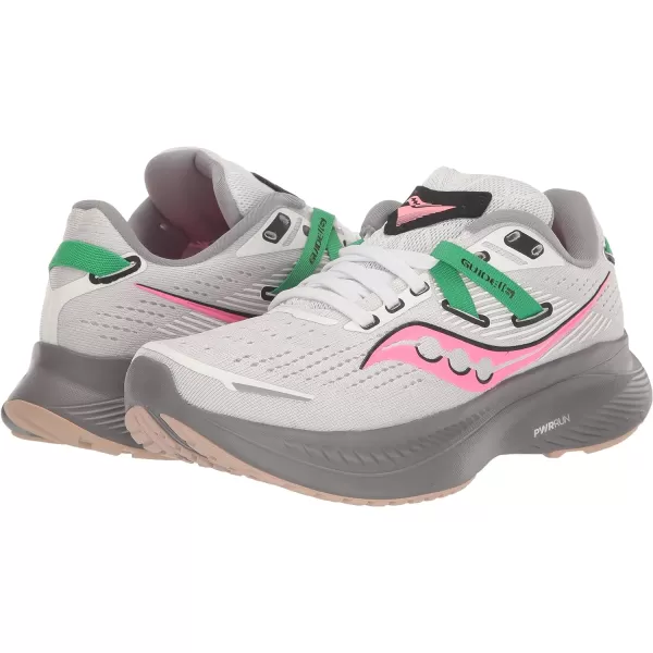 imageSaucony Mens Ride 16 SneakerWhiteGravel