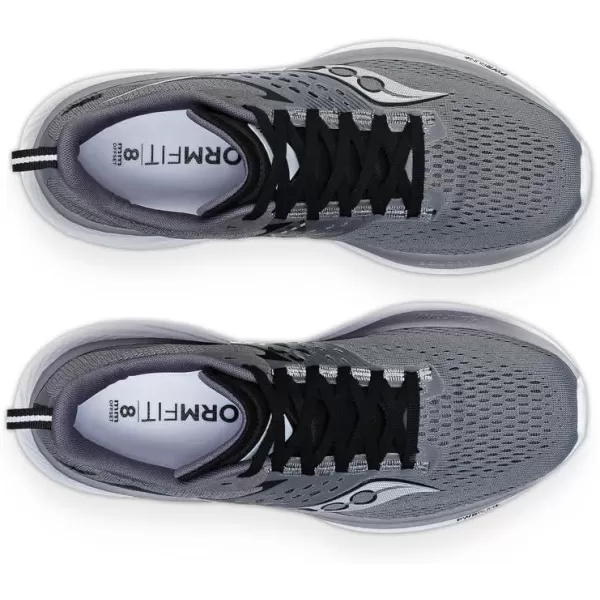 imageSaucony Mens Ride 17 SneakerCinderBlack