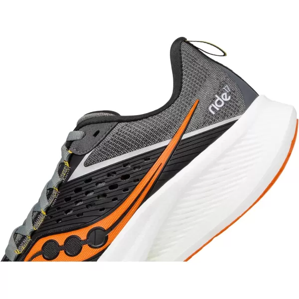 imageSaucony Mens Ride 17 SneakerShadowPepper