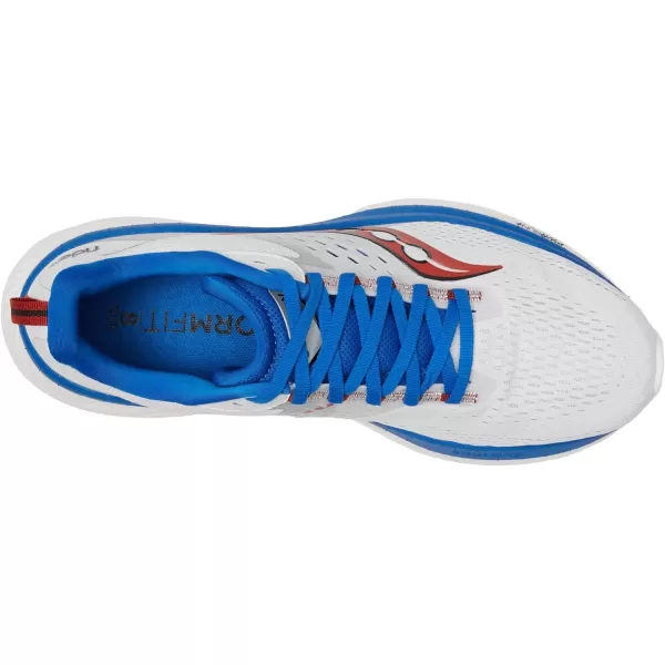 imageSaucony Mens Ride 17 SneakerWhiteCobalt