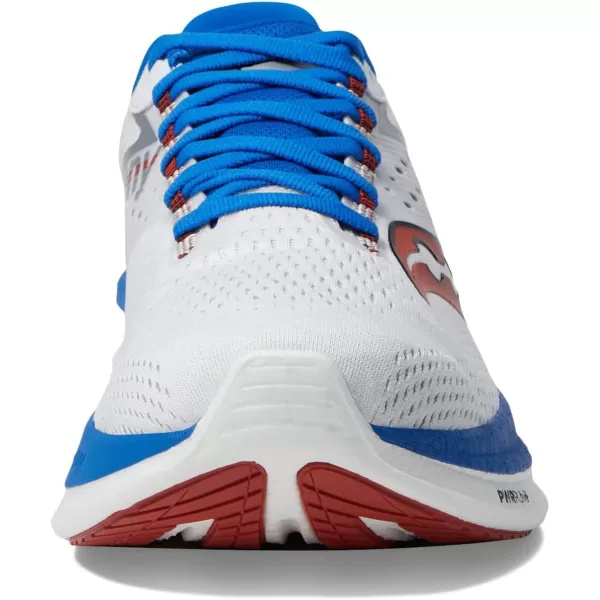 imageSaucony Mens Ride 17 SneakerWhiteCobalt
